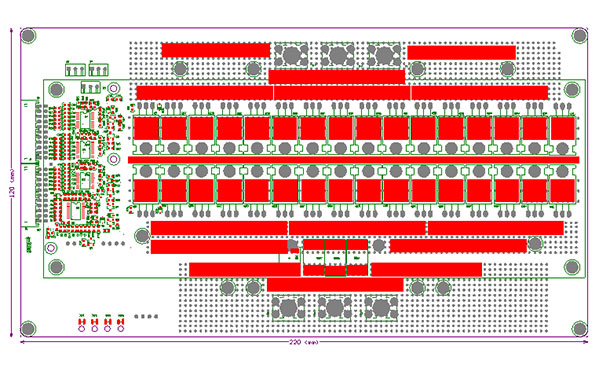 PCB尺寸圖